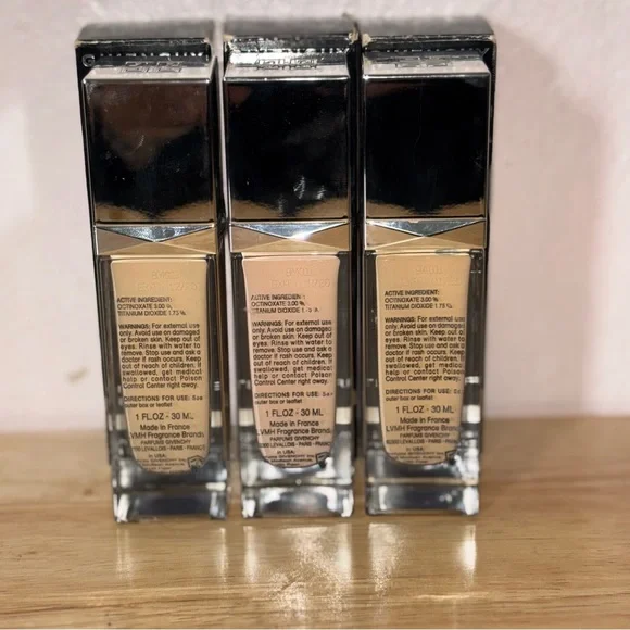 Givenchy Teint Couture Everwear Foundation Trio Y110, P110, Y200 - Picture 5 of 11